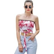 AILLOSA YH-405 Seksi File Tüp Üst Yaz Tube Top Tank Tops Kadın Askılı Üst Bluz