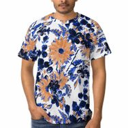 AILLOSA YH-406 Baskılı Desenli Kısa Kollu Unisex T-shirt