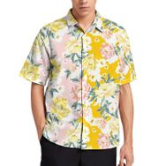AILLOSA YH-407 Aloha Hawaii 3D Desen Kısa Kollu Erkek Gömlek