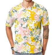 AILLOSA YH-407 Baskılı Desenli Kısa Kollu Unisex T-shirt