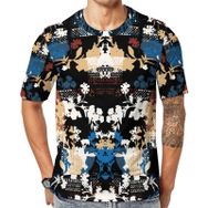 AILLOSA YH-410 Baskılı Desenli Kısa Kollu Unisex T-shirt