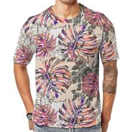 AILLOSA YH-412 Baskılı Desenli Kısa Kollu Unisex T-shirt