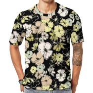 AILLOSA YH-415 Baskılı Desenli Kısa Kollu Unisex T-shirt