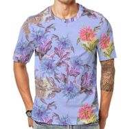 AILLOSA YH-421 Baskılı Desenli Kısa Kollu Unisex T-shirt