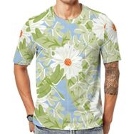 AILLOSA YH-428 Baskılı Desenli Kısa Kollu Unisex T-shirt