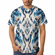 AILLOSA YH-43 3D Baskılı Desenli Kısa Kollu Erkek T-shirt