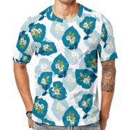 AILLOSA YH-440 Baskılı Desenli Kısa Kollu Unisex T-shirt