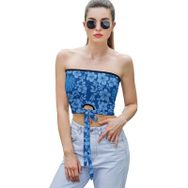 AILLOSA YH-442 Seksi File Tüp Üst Yaz Tube Top Tank Tops Kadın Askılı Üst Bluz