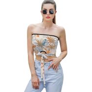 AILLOSA YH-455 Seksi File Tüp Üst Yaz Tube Top Tank Tops Kadın Askılı Üst Bluz