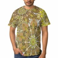 AILLOSA YH-46 3D Baskılı Desenli Kısa Kollu Erkek T-shirt