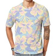 AILLOSA YH-464 Baskılı Desenli Kısa Kollu Unisex T-shirt