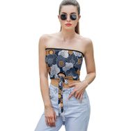 AILLOSA YH-467 Seksi File Tüp Üst Yaz Tube Top Tank Tops Kadın Askılı Üst Bluz