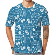 AILLOSA YH-468 Baskılı Desenli Kısa Kollu Unisex T-shirt