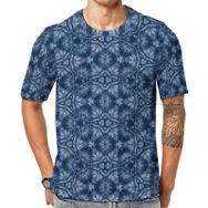 AILLOSA YH-476 Baskılı Desenli Kısa Kollu Unisex T-shirt