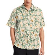 AILLOSA YH-480 Aloha Hawaii 3D Desen Kısa Kollu Erkek Gömlek