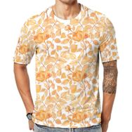 AILLOSA YH-481 Baskılı Desenli Kısa Kollu Unisex T-shirt