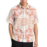 AILLOSA YH-485 Aloha Hawaii 3D Desen Kısa Kollu Erkek Gömlek