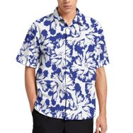 AILLOSA YH-531 Aloha Hawaii 3D Desen Kısa Kollu Erkek Gömlek