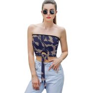 AILLOSA YH-535 Seksi File Tüp Üst Yaz Tube Top Tank Tops Kadın Askılı Üst Bluz