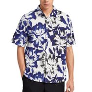 AILLOSA YH-537 Aloha Hawaii 3D Desen Kısa Kollu Erkek Gömlek