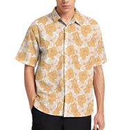 AILLOSA YH-558 Aloha Hawaii 3D Desen Kısa Kollu Erkek Gömlek