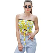 AILLOSA YH-574 Seksi File Tüp Üst Yaz Tube Top Tank Tops Kadın Askılı Üst Bluz