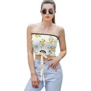 AILLOSA YH-61 Seksi File Tüp Üst Yaz Tube Top Tank Tops Kadın Askılı Üst Bluz