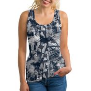 AILLOSA Yh-623 Askılı Kolsuz Bol Kesim Kadın T-shirt