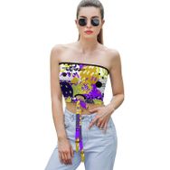 AILLOSA YH-625 Seksi File Tüp Üst Yaz Tube Top Tank Tops Kadın Askılı Üst Bluz