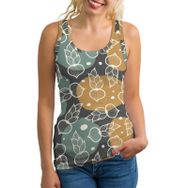AILLOSA Yh-628 Askılı Kolsuz Bol Kesim Kadın T-shirt