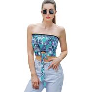 AILLOSA YH-629 Seksi File Tüp Üst Yaz Tube Top Tank Tops Kadın Askılı Üst Bluz