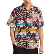 AILLOSA YH-646 Aloha Hawaii 3D Desen Kısa Kollu Erkek Gömlek