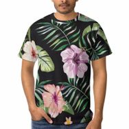 AILLOSA YH-66 3D Baskılı Desenli Kısa Kollu Erkek T-shirt