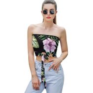 AILLOSA YH-66 Seksi File Tüp Üst Yaz Tube Top Tank Tops Kadın Askılı Üst Bluz