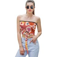 AILLOSA YH-663 Seksi File Tüp Üst Yaz Tube Top Tank Tops Kadın Askılı Üst Bluz