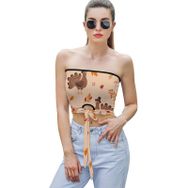 AILLOSA YH-690 Seksi File Tüp Üst Yaz Tube Top Tank Tops Kadın Askılı Üst Bluz