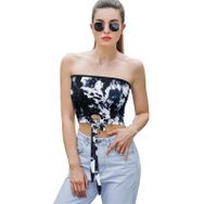 AILLOSA YH-75 Seksi File Tüp Üst Yaz Tube Top Tank Tops Kadın Askılı Üst Bluz
