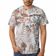 AILLOSA YH-81 3D Baskılı Desenli Kısa Kollu Erkek T-shirt