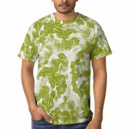 AILLOSA YH-95 3D Baskılı Desenli Kısa Kollu Erkek T-shirt