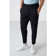 Air Jones 84952 Siyah Bağcıklı Fermuar Cepli Jogger Erkek Eşofman
