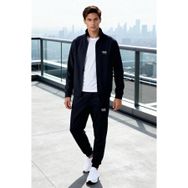 Air Jones 85198 Lacivert Dik Yaka Fermuarlı Jogger Rahat Form Erkek Eşofman Takım