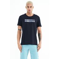 Air Jones 88204 Lacivert Baskılı Standart Kalıp O Yaka Erkek T-shirt