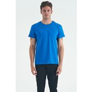 Air Jones 88245 Saks O Yaka Standart Kalıp Basic Erkek T-shirt