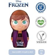 Air-Val Lisanslı Frozen Ambalajlı Büyük Boy 400 ml Anna Şampuan ve Duş Jeli