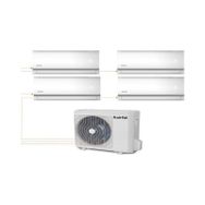Airfel 36000 BTU 1 Dış + 4 İç Ünite 9+9+12+12 Duvar Tipi Multi Klima