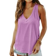 AirMood Cami Tank Top Camisole Mor Kadın Kolsuz T-shirt
