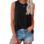 AirMood Cami Tank Tops Siyah Kadın Kolsuz T-shirt