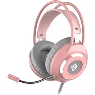 Ajazz AX120 7.1 3.5 mm Pembe Oyuncu Kulaklık