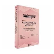 AkademikUS Kaymakamlık MEVZUAT Soru Bankası Çözümlü - Yusuf İlhan - Temsil Yayınları