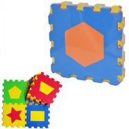 Akar Oyuncak 90-955 ECO EVA 33x33 cm 7 mm Geomerik Şekilli Oyun Halısı